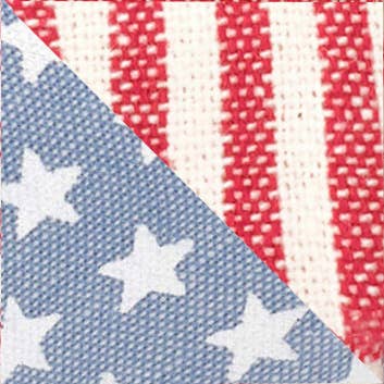 Stars and Stripes Summer Lady Dog Bow