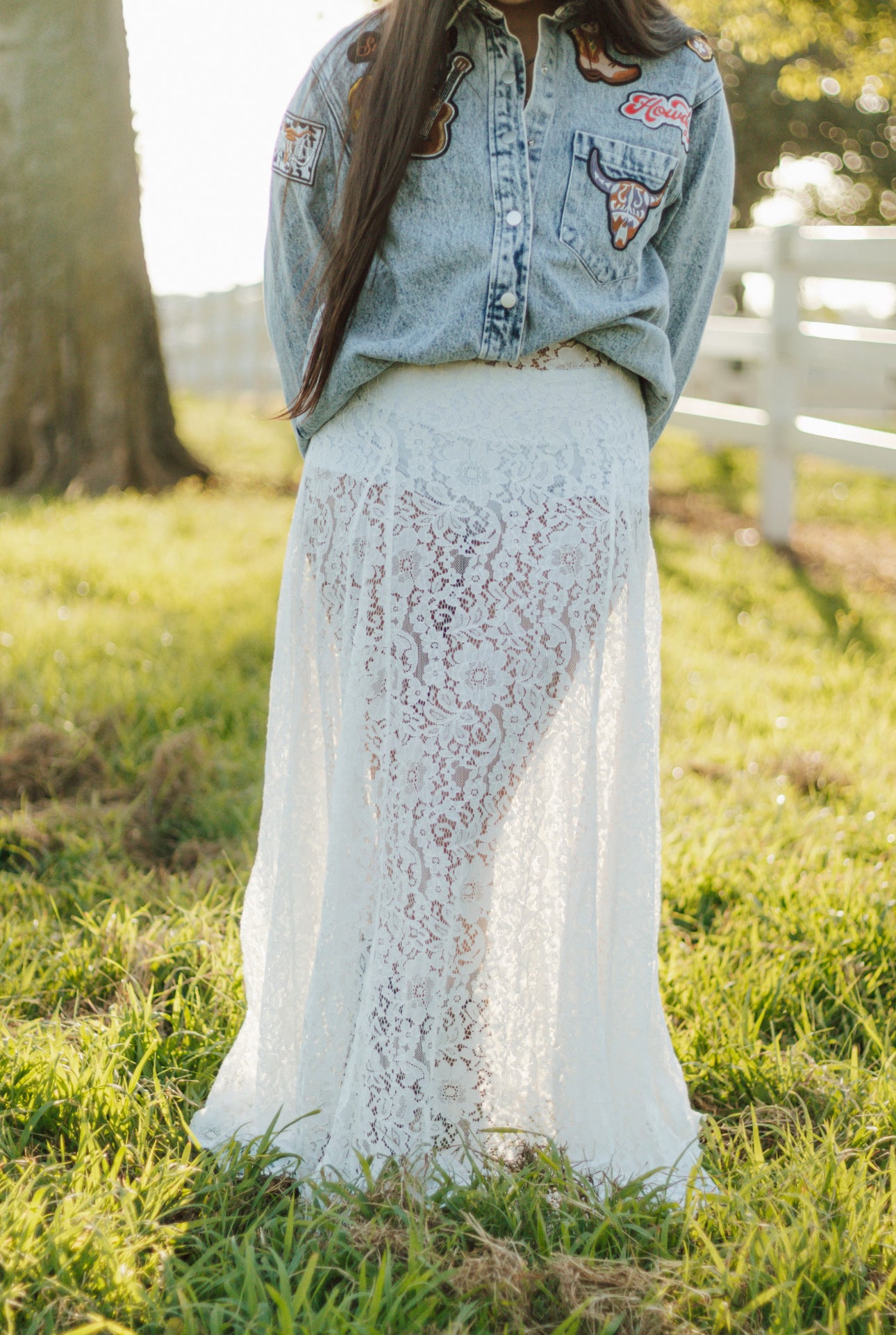 Venice Lace Skirt