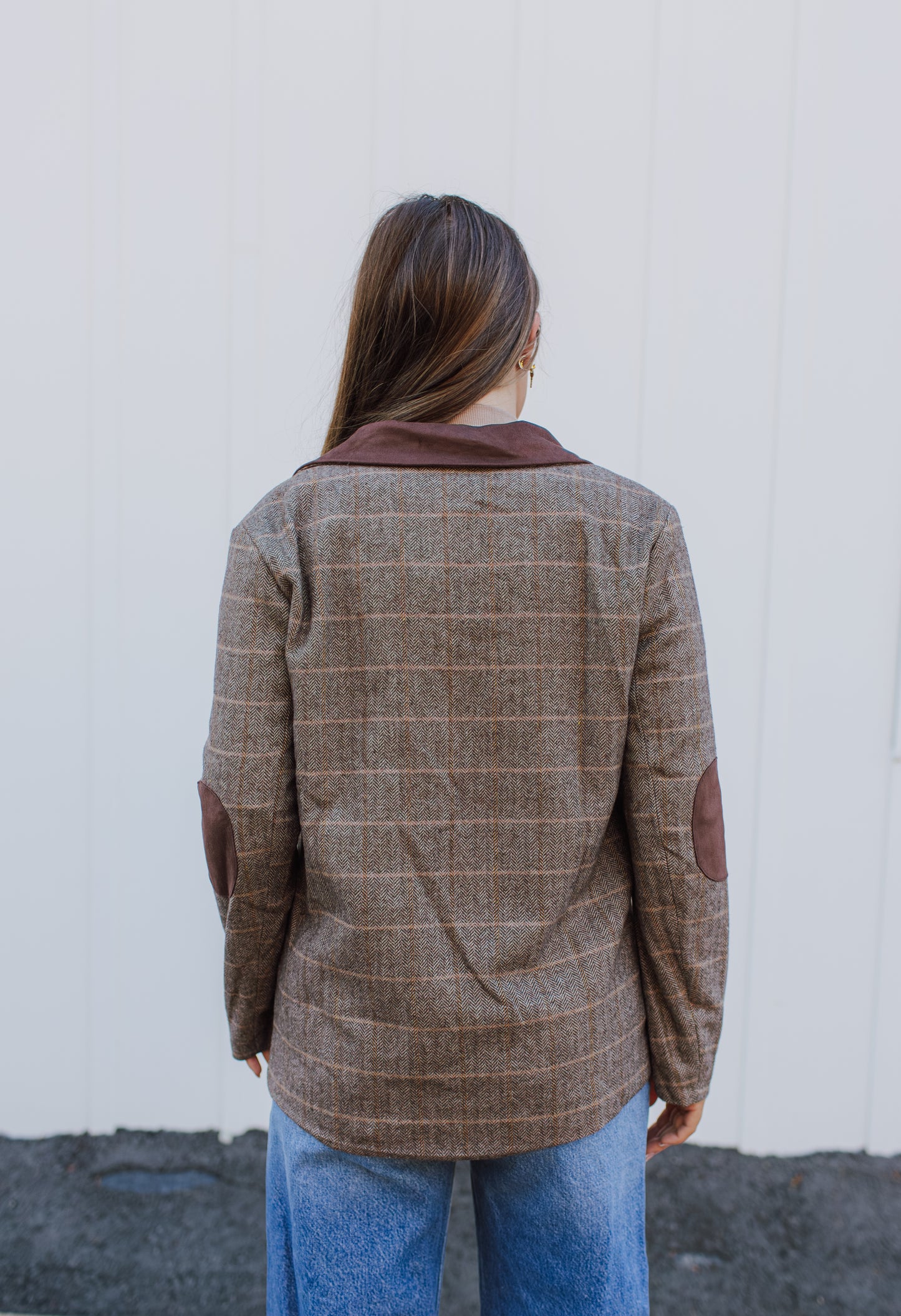 Piper Herringbone Blazer