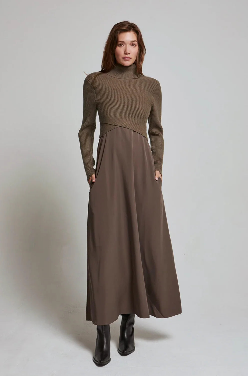 Brooks Dress and Sweater Set