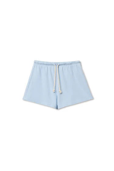 Powder Blue Sweat Shorts