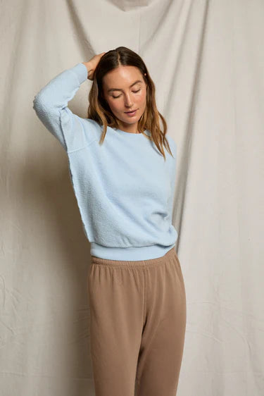 Powder Blue Ziggy Crewneck