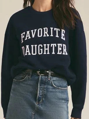Favorite Daughter Cropped Crewneck