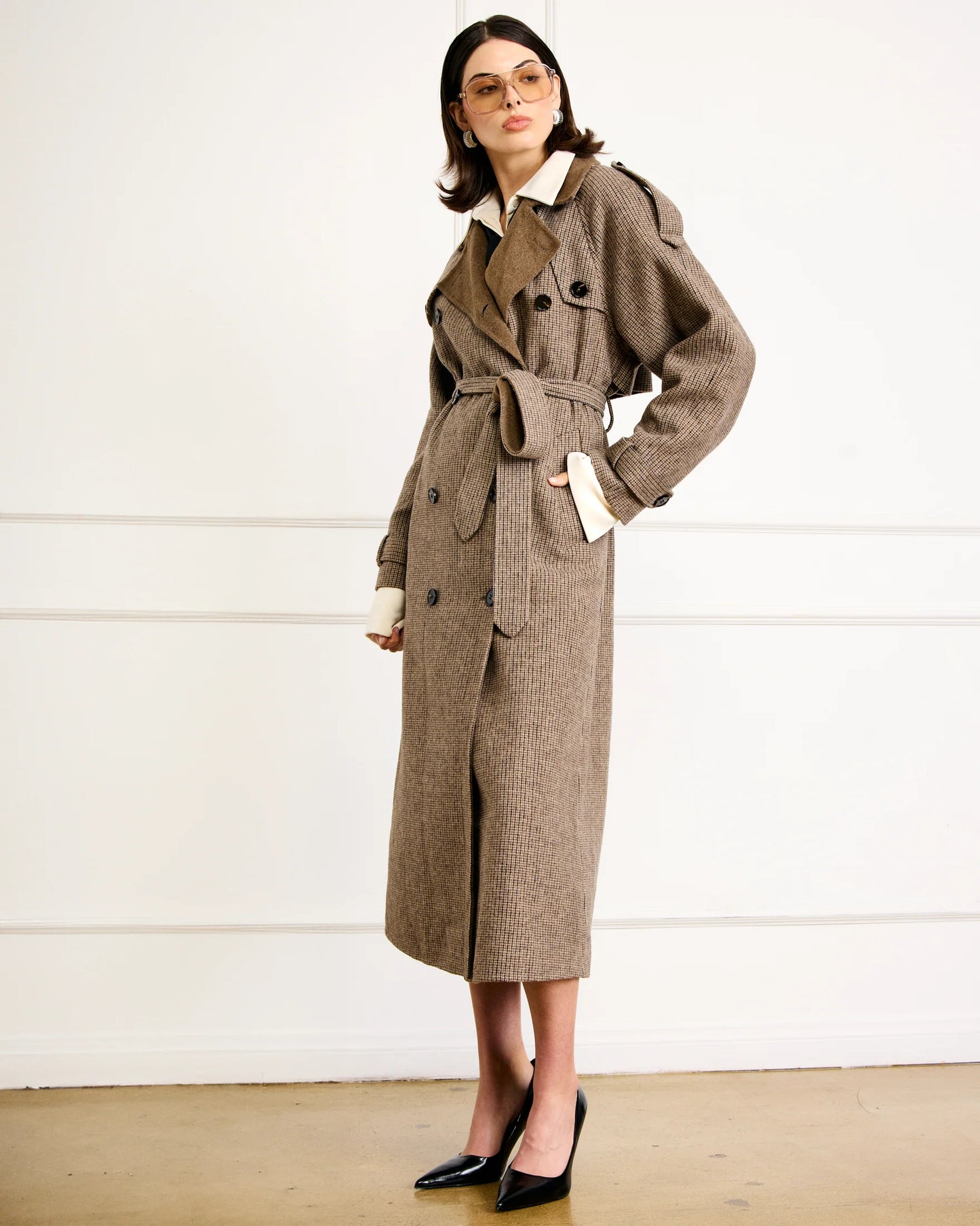 Lexi Plaid Coat