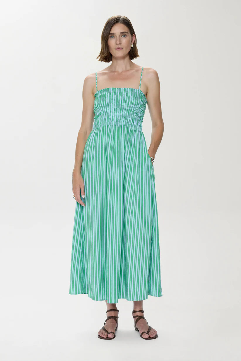 Bianca Shirred Bodice Dress