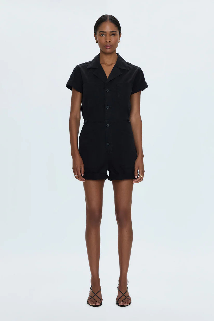 Parker Romper - Fade To Black