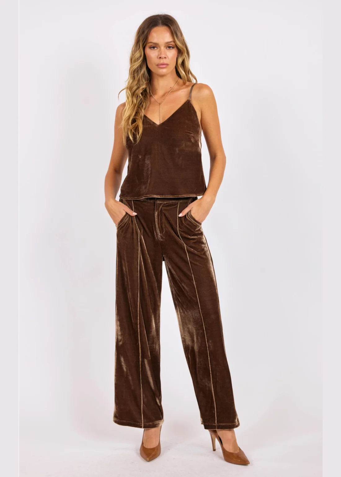 Twilight Spell Stretch Velvet Cami