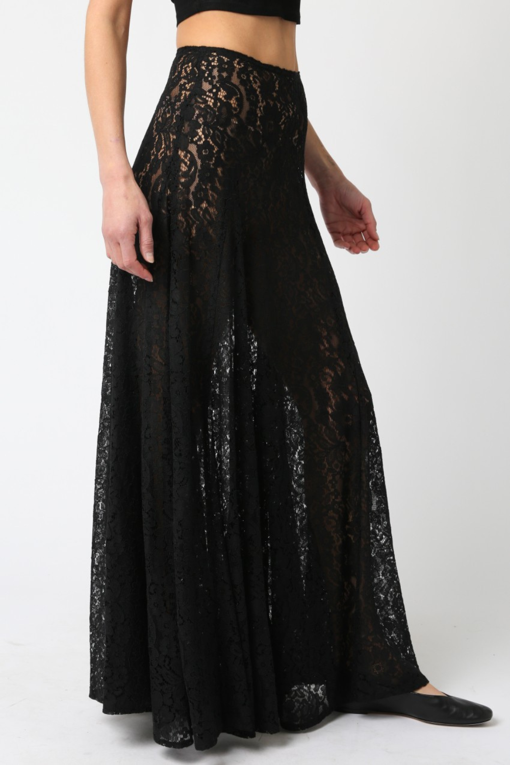 Viola Laced Maxi Skirt