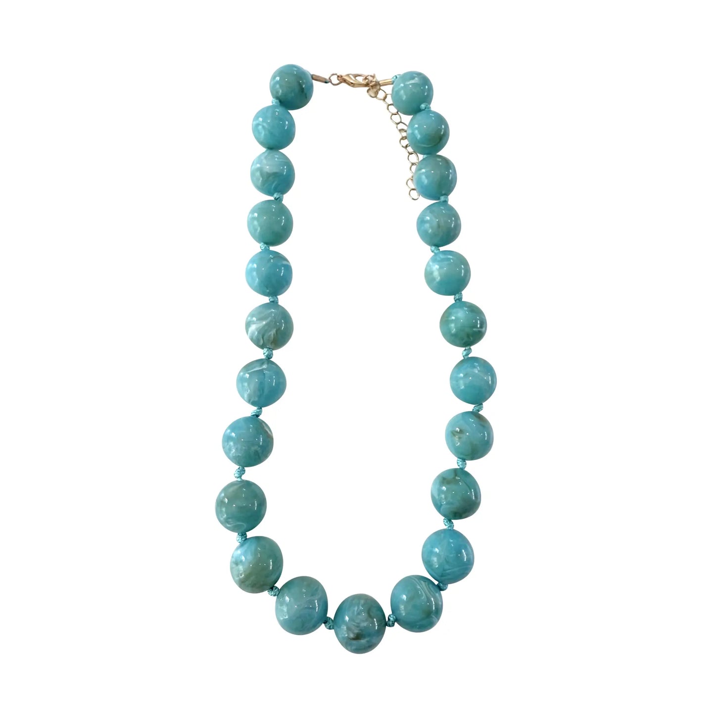 Mabry Beaded Necklace- Turquoise
