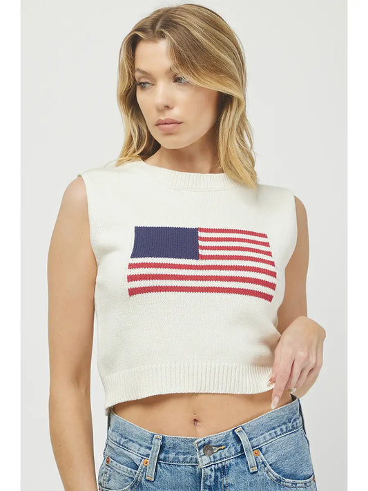 USA Flag Tank