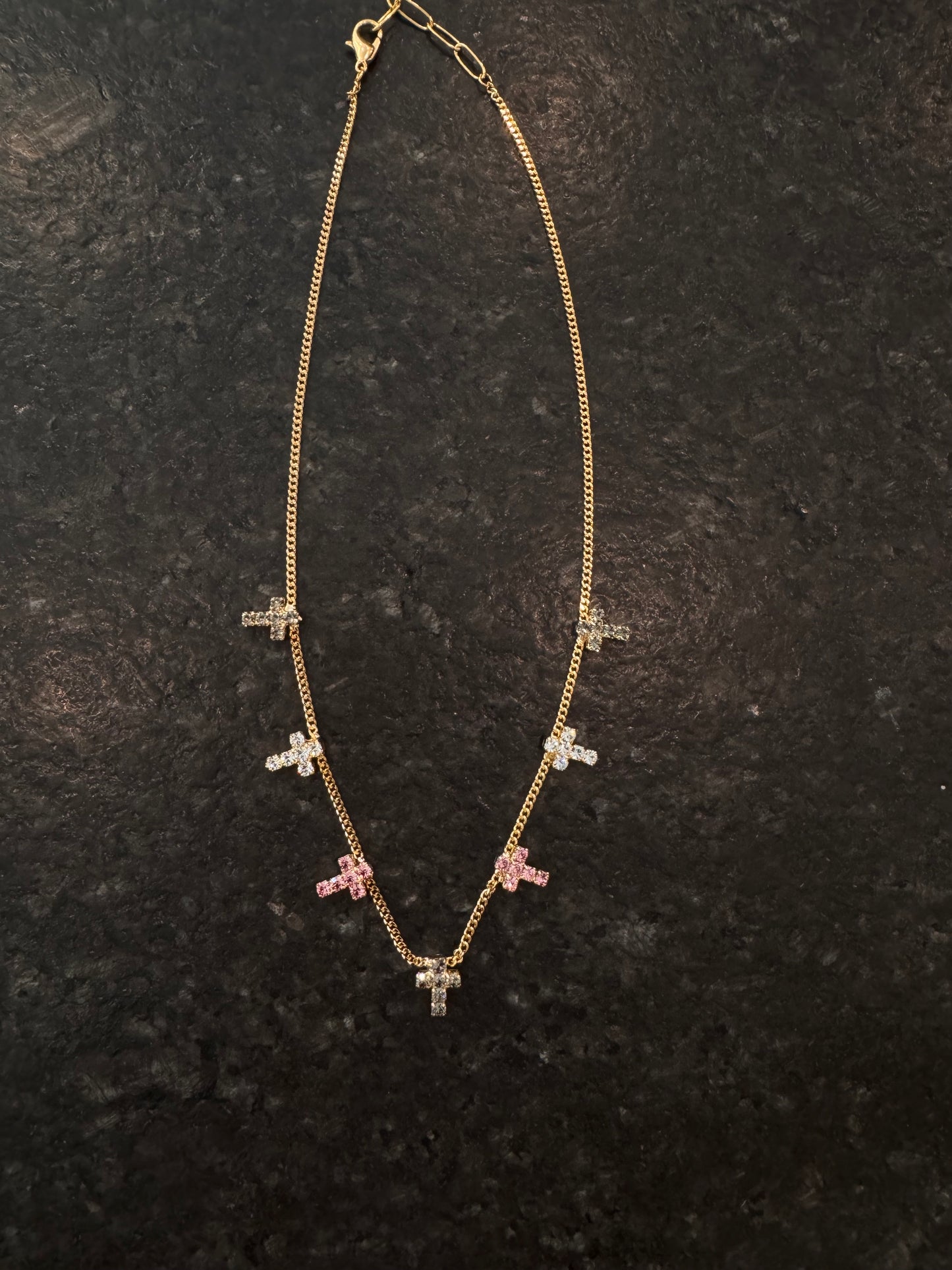 Multi Cross Necklace