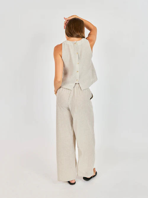 Garden Sun Button Tank