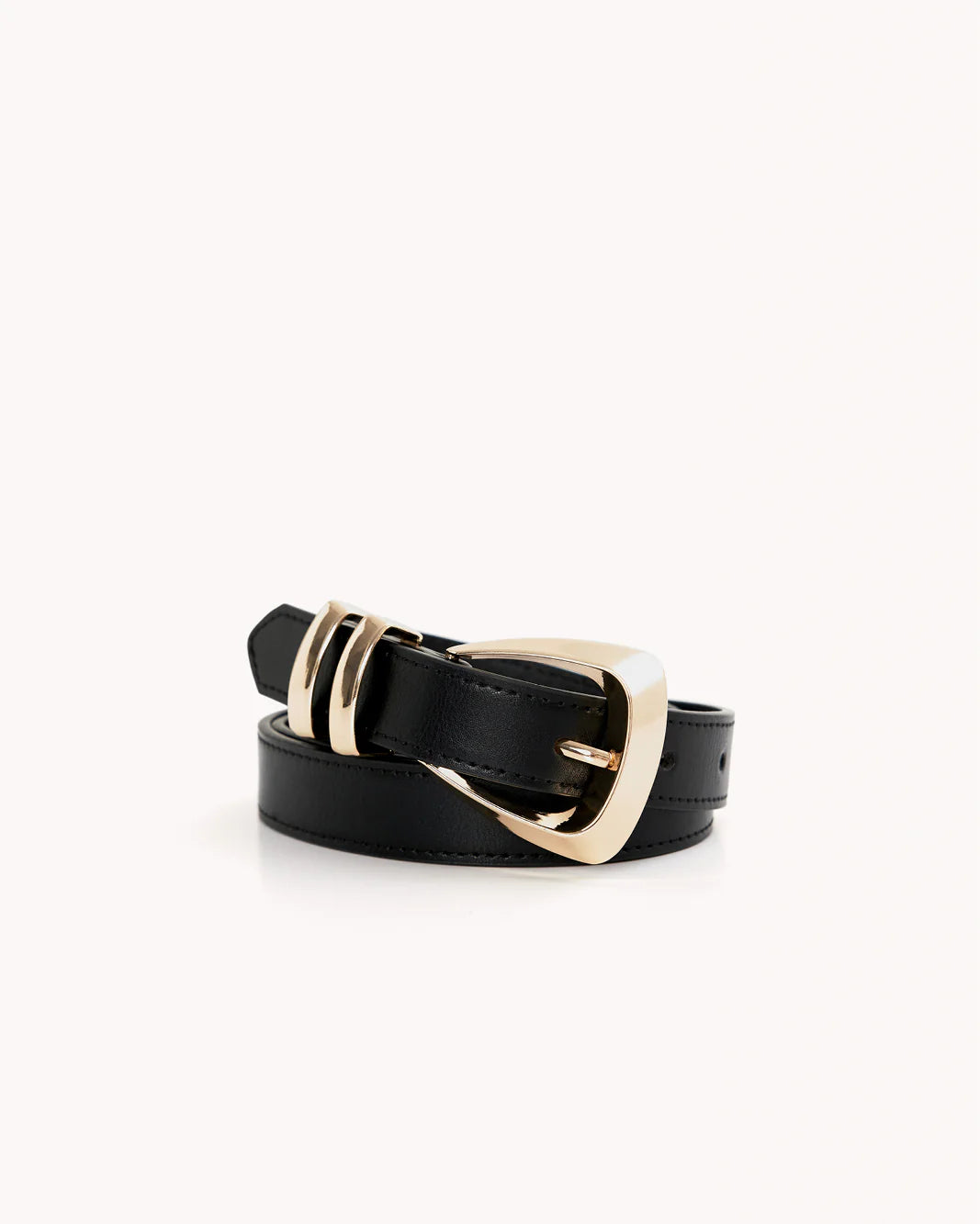 Carlota Belt- Black and Gold
