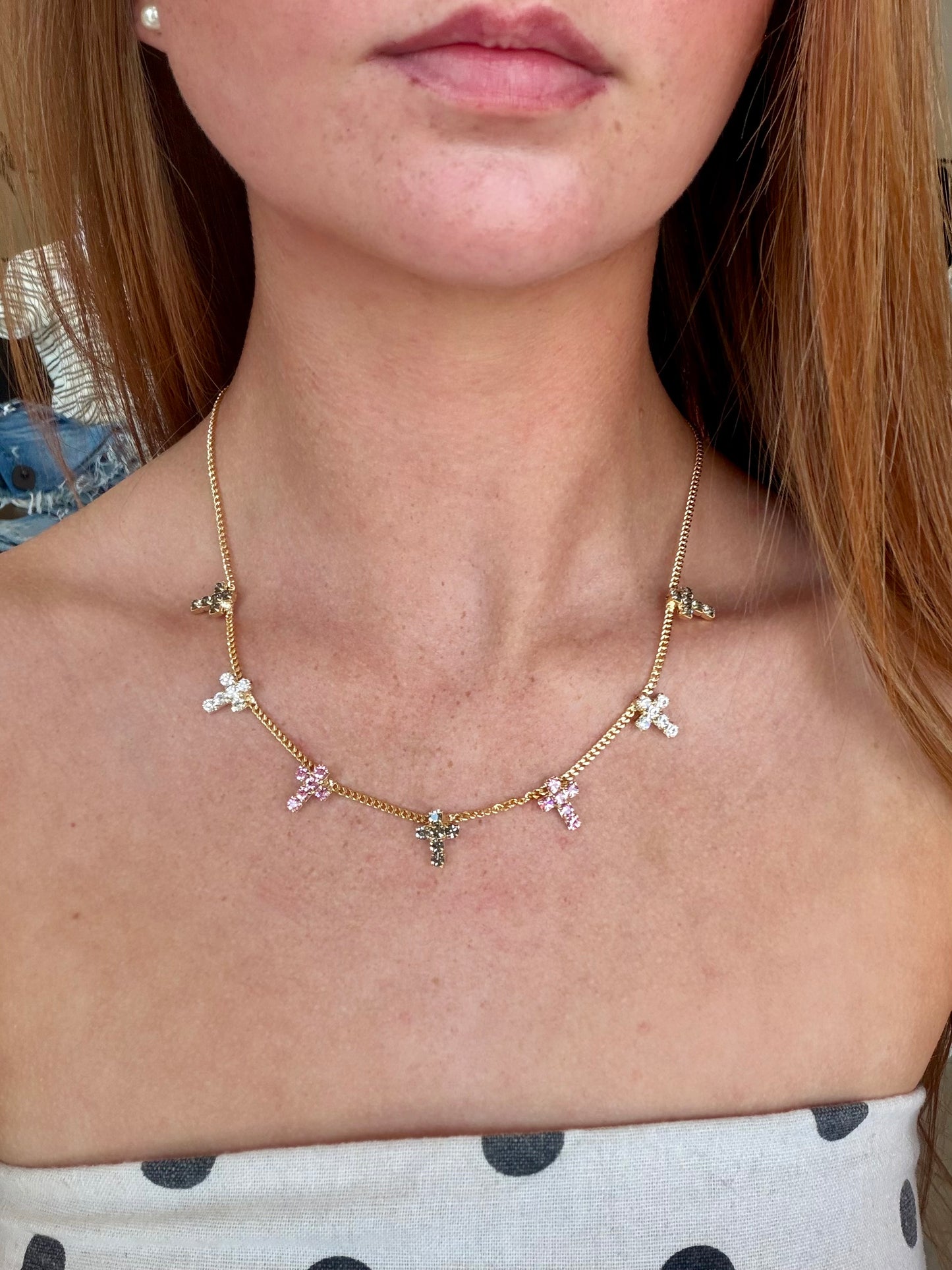 Multi Cross Necklace