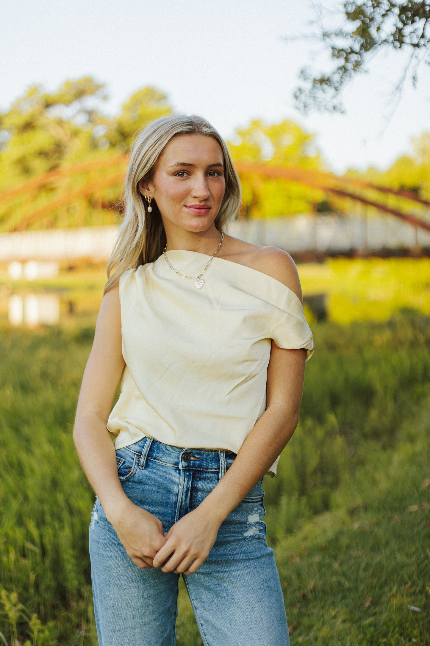 Shoulder Drape Top