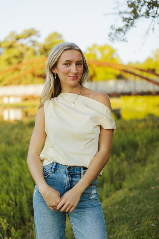 Shoulder Drape Top