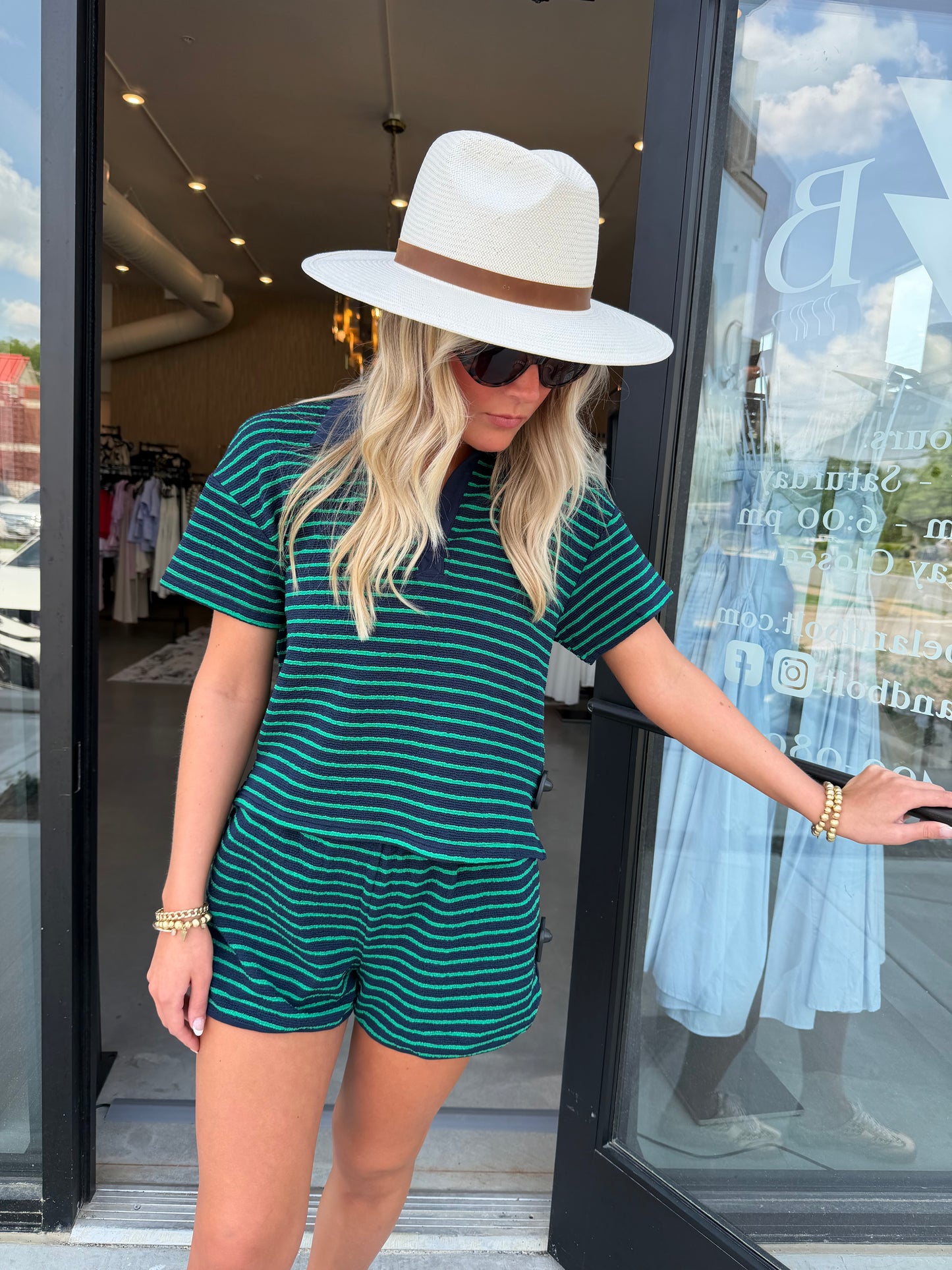 Jetty Stripe Shorts