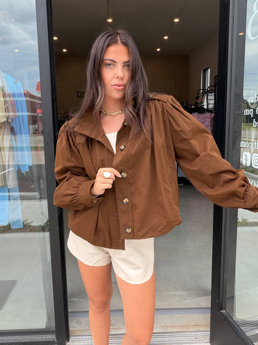 High Stand Bomber Jacket