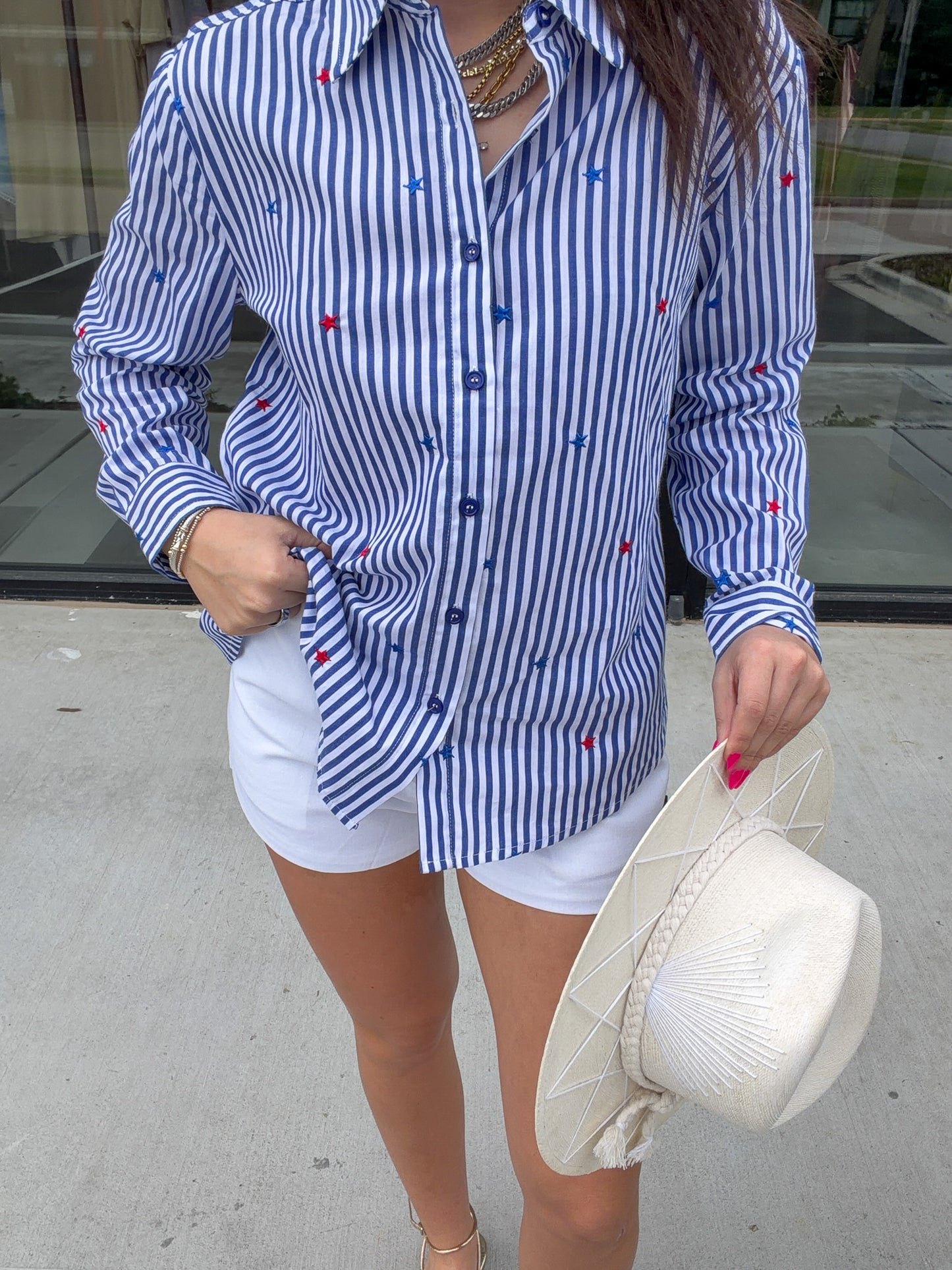 Stars and Stripes Button Down