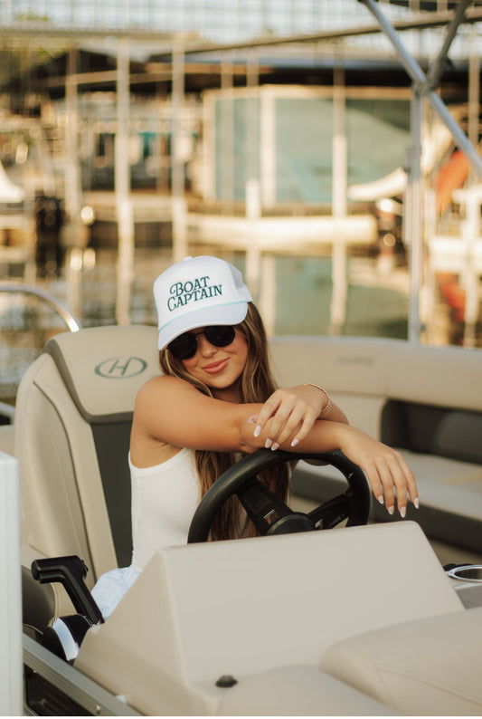 Boat Captain Trucker Hat