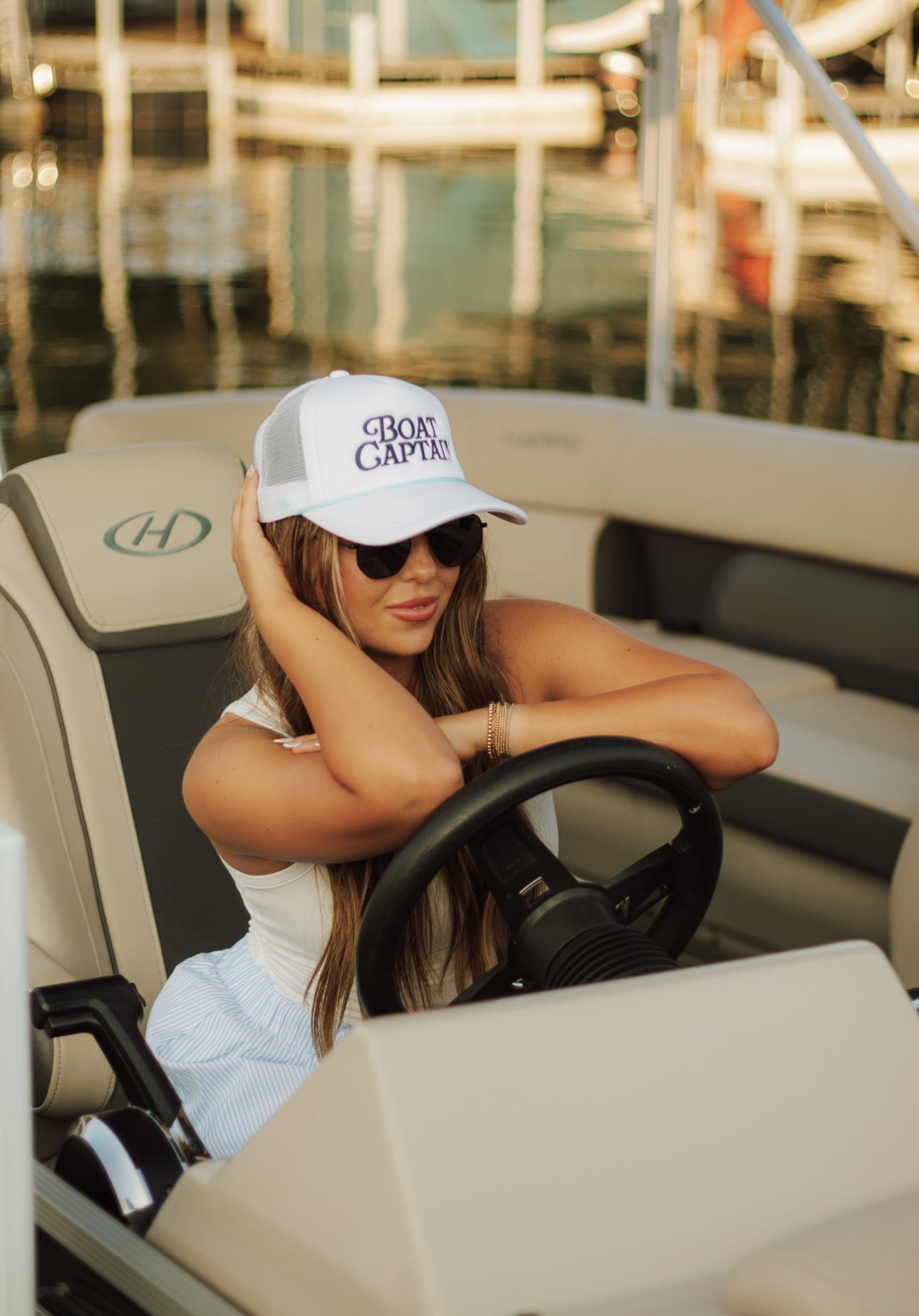 Boat Captain Trucker Hat