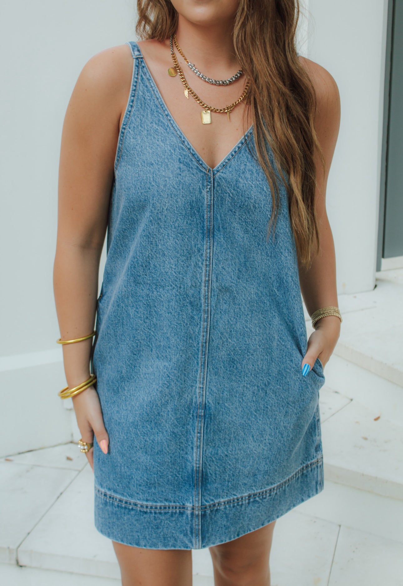 Tavi Pop Over Dress