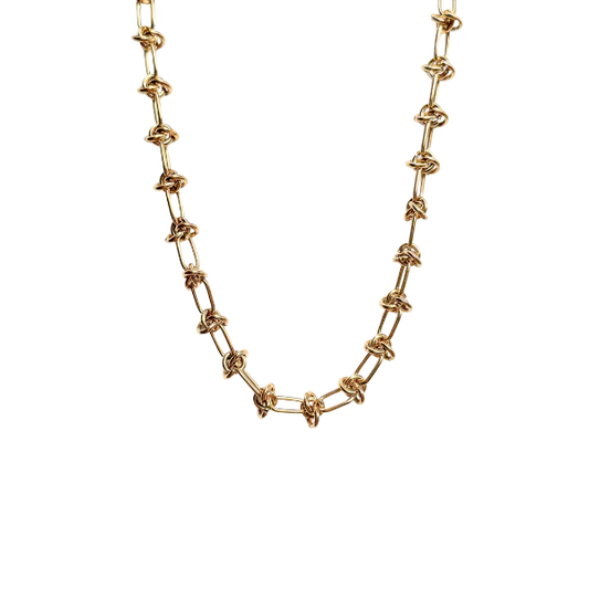 Knotted Chain Necklace