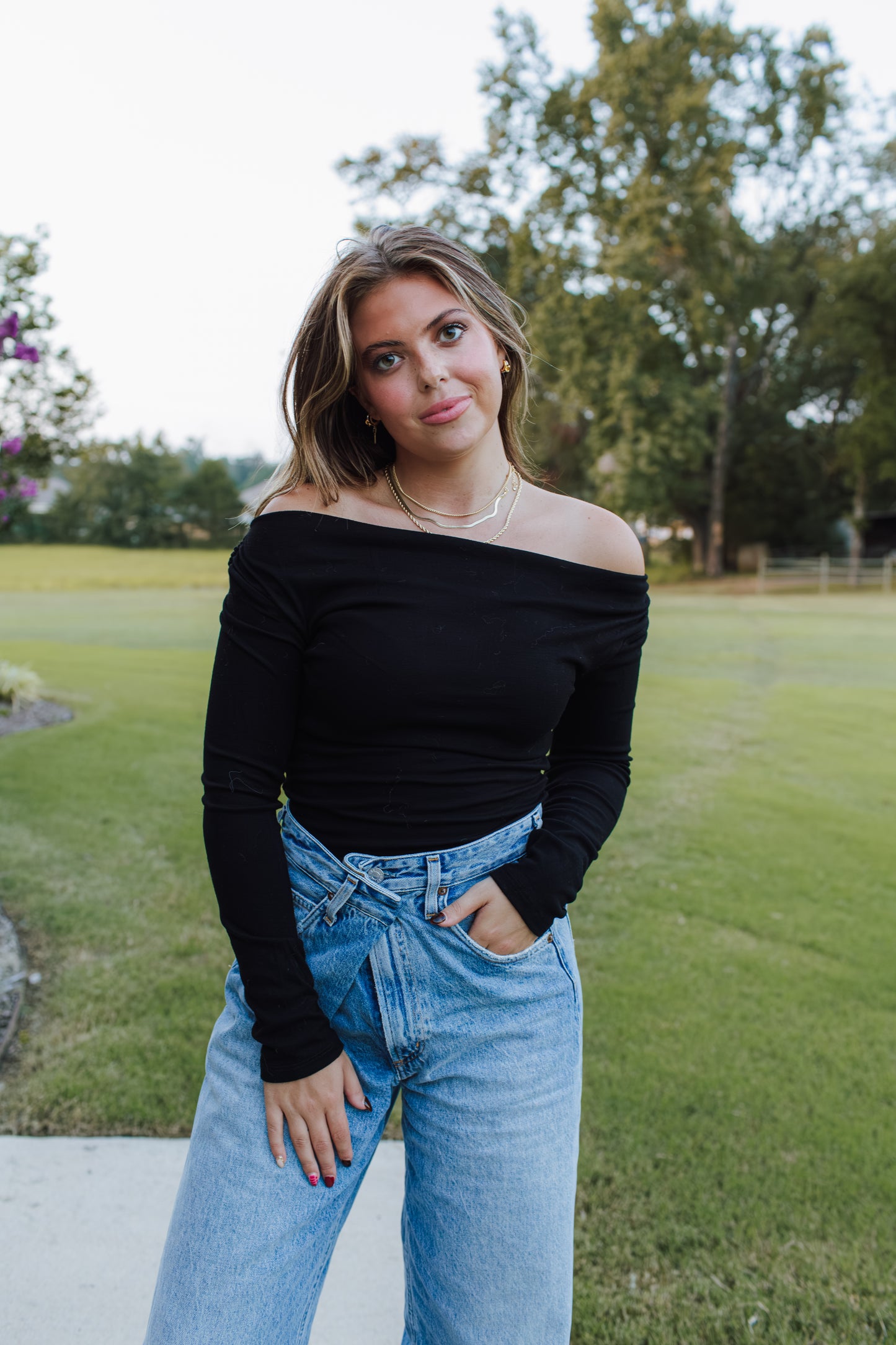 Off the Shoulder Bodysuit