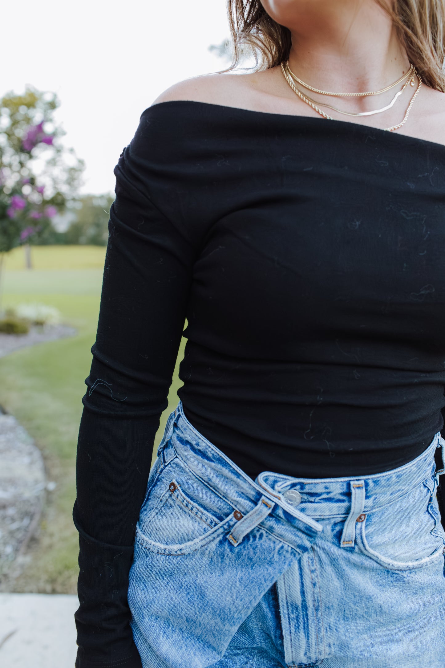Off the Shoulder Bodysuit