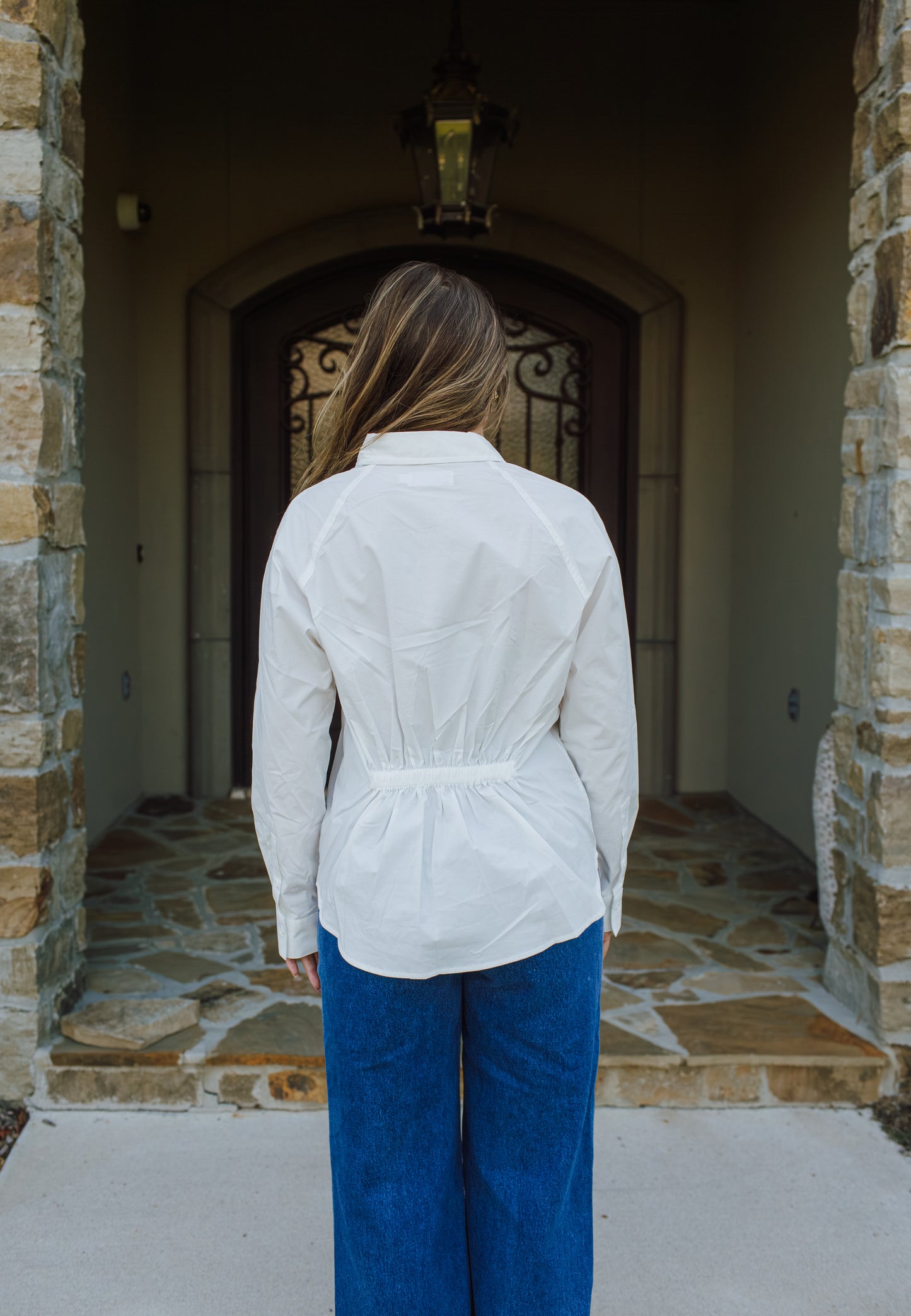 Poplin Button Down Shirt