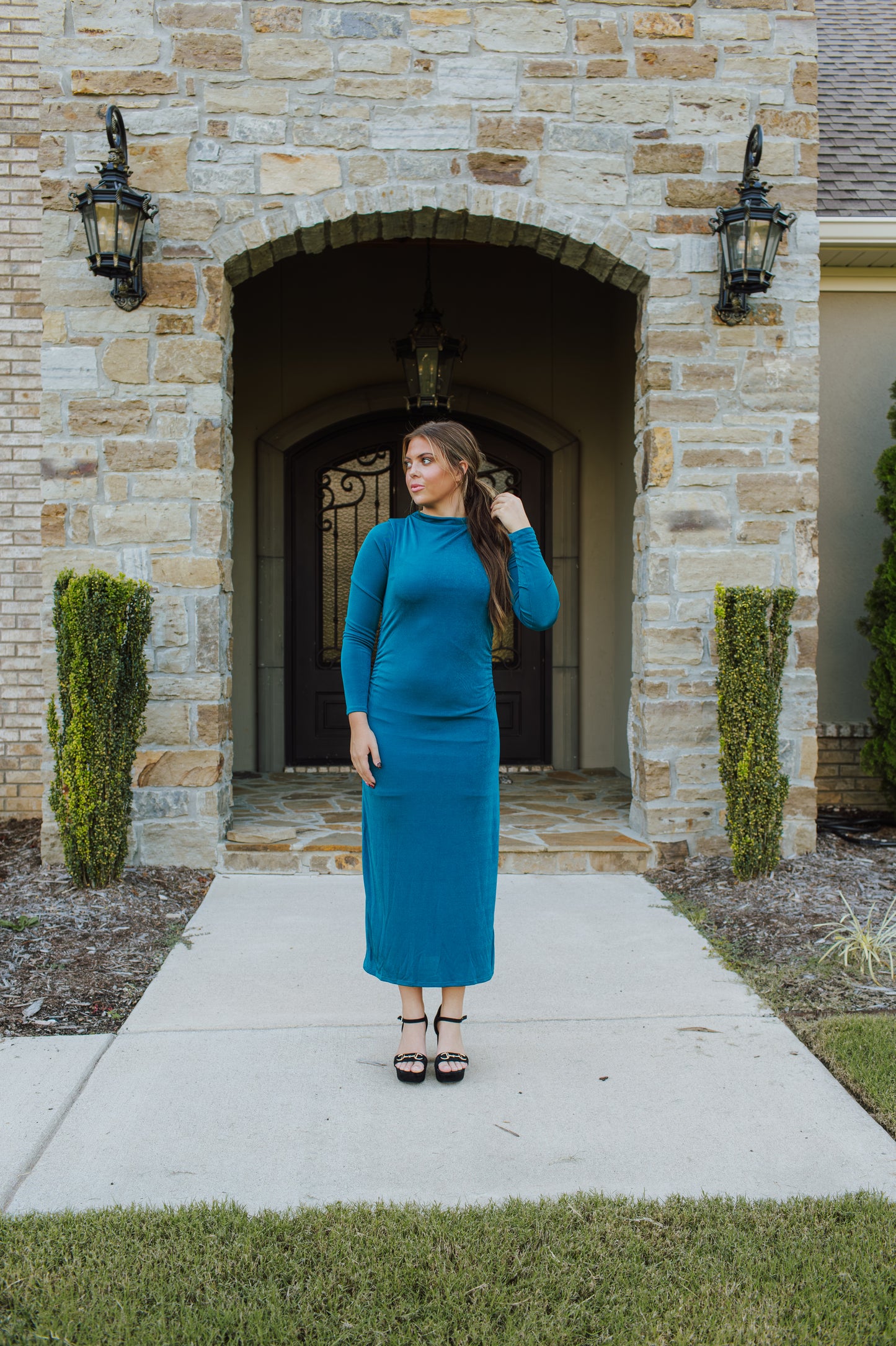 Shimmer Maxi Dress