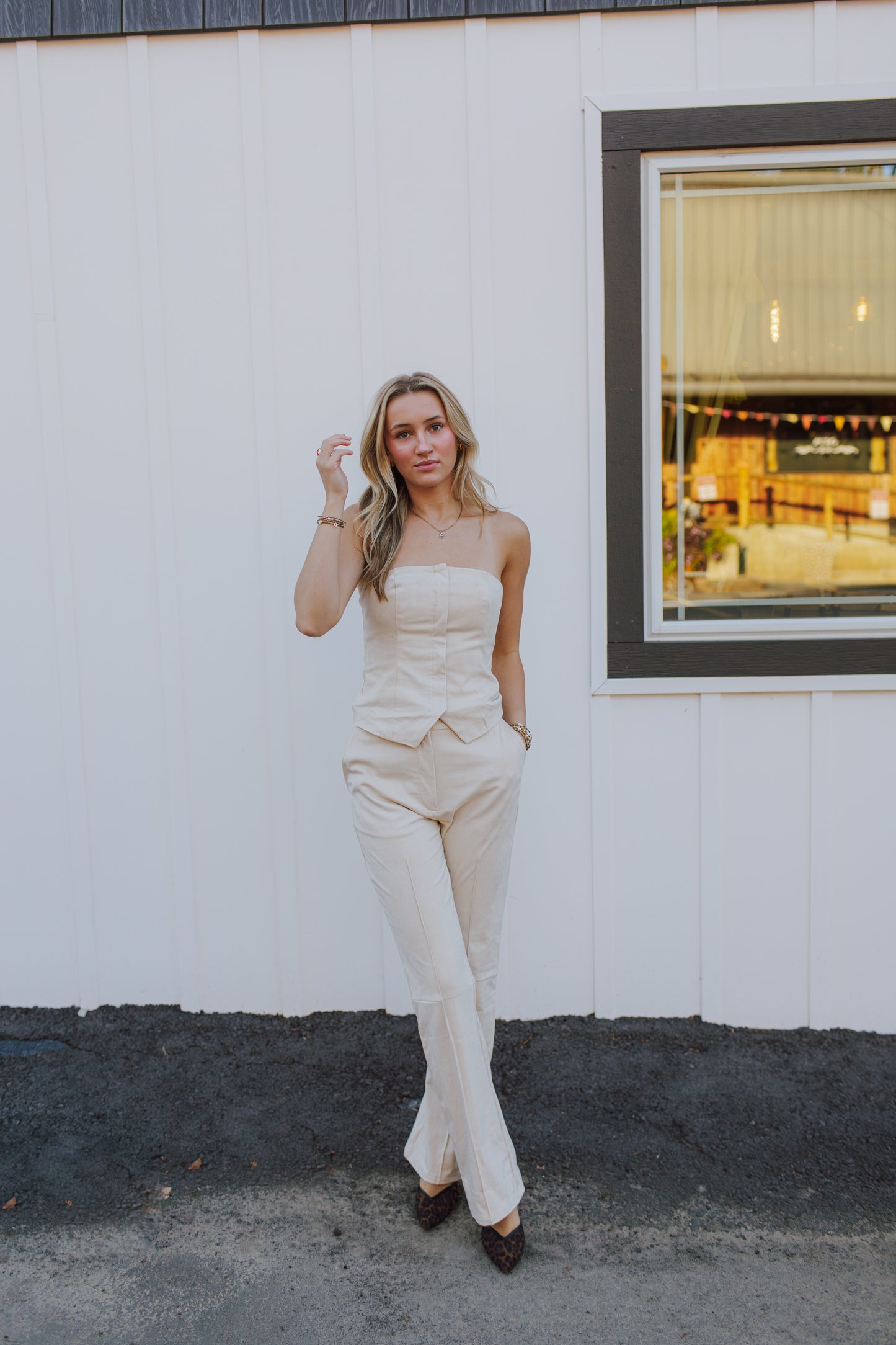 Neve Suede Tube Top