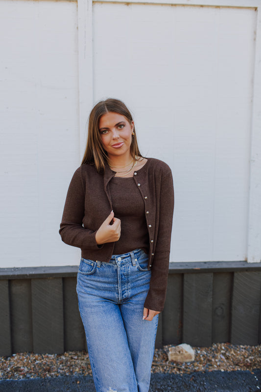 Jayla Cardi Set