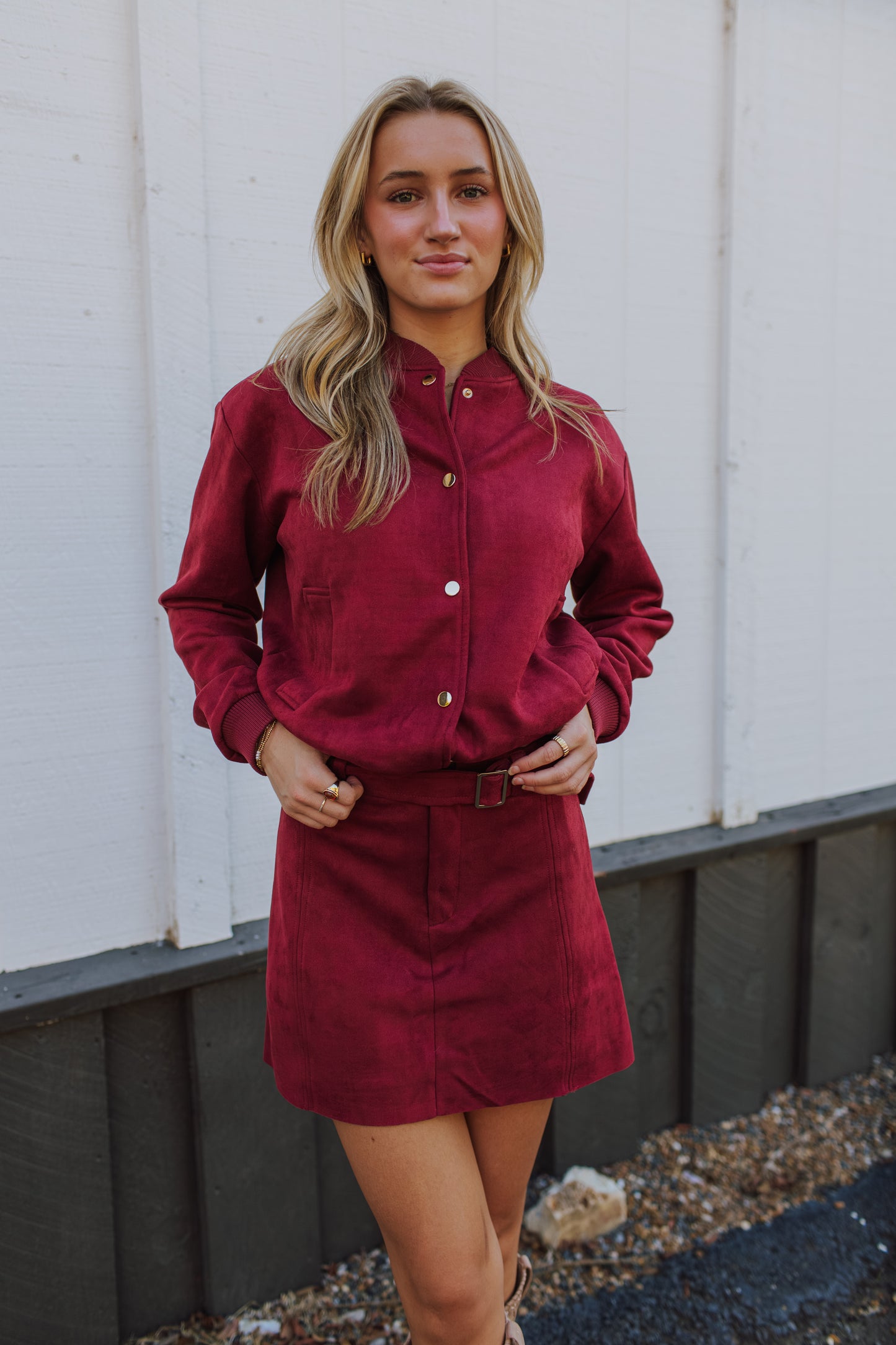 Chelsea Faux Suede Skirt