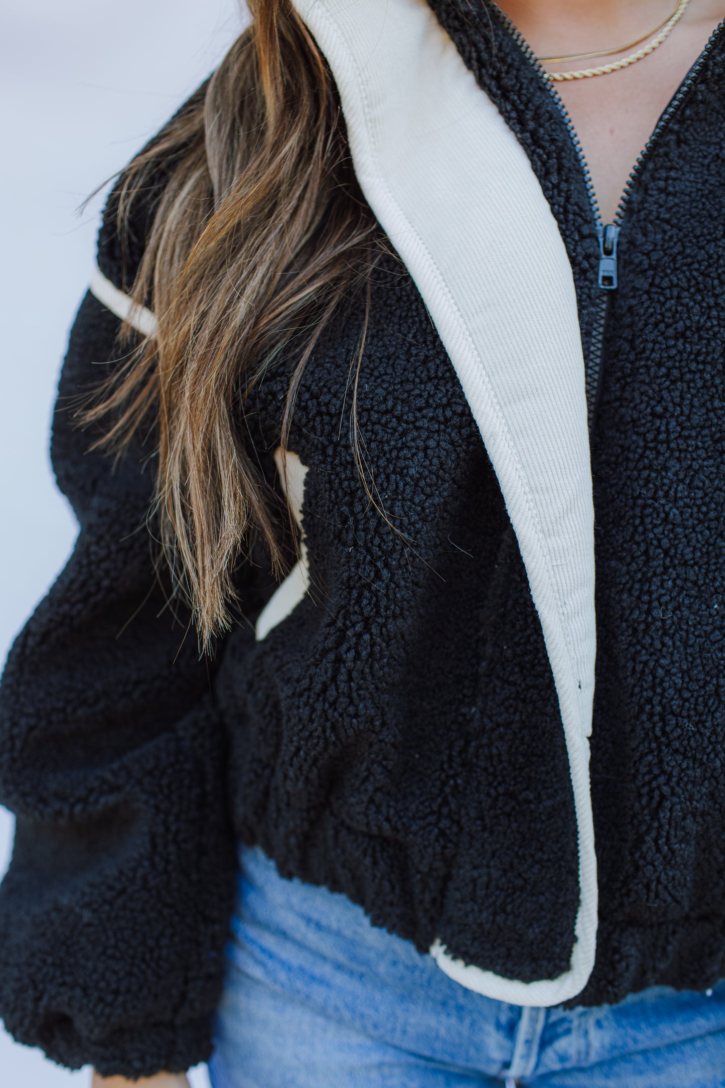 Contrast Sherpa Zipup