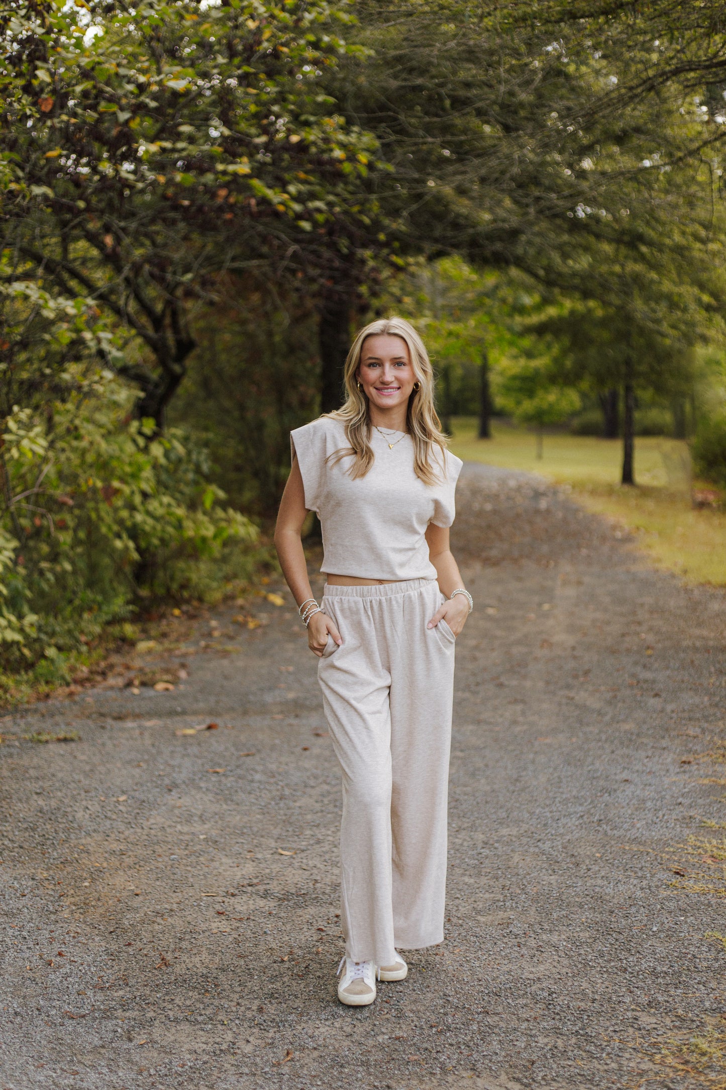 Cindy Elastic Waist Pant