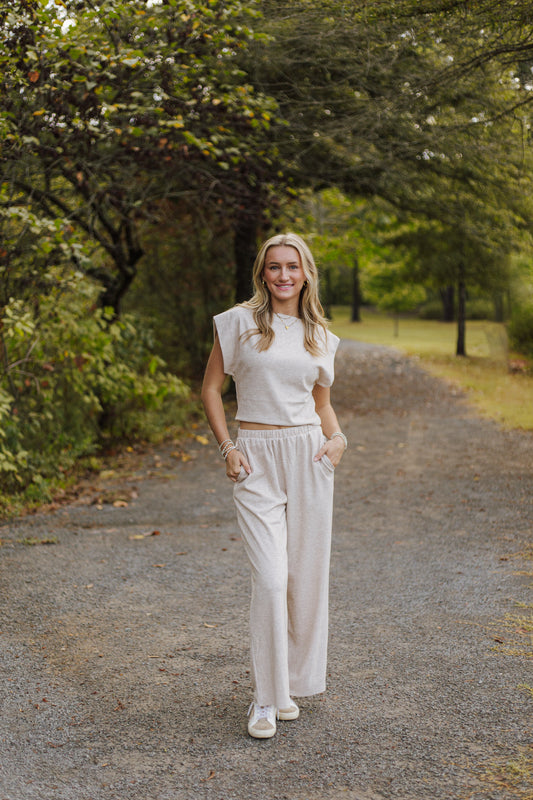 Cindy Elastic Waist Pant
