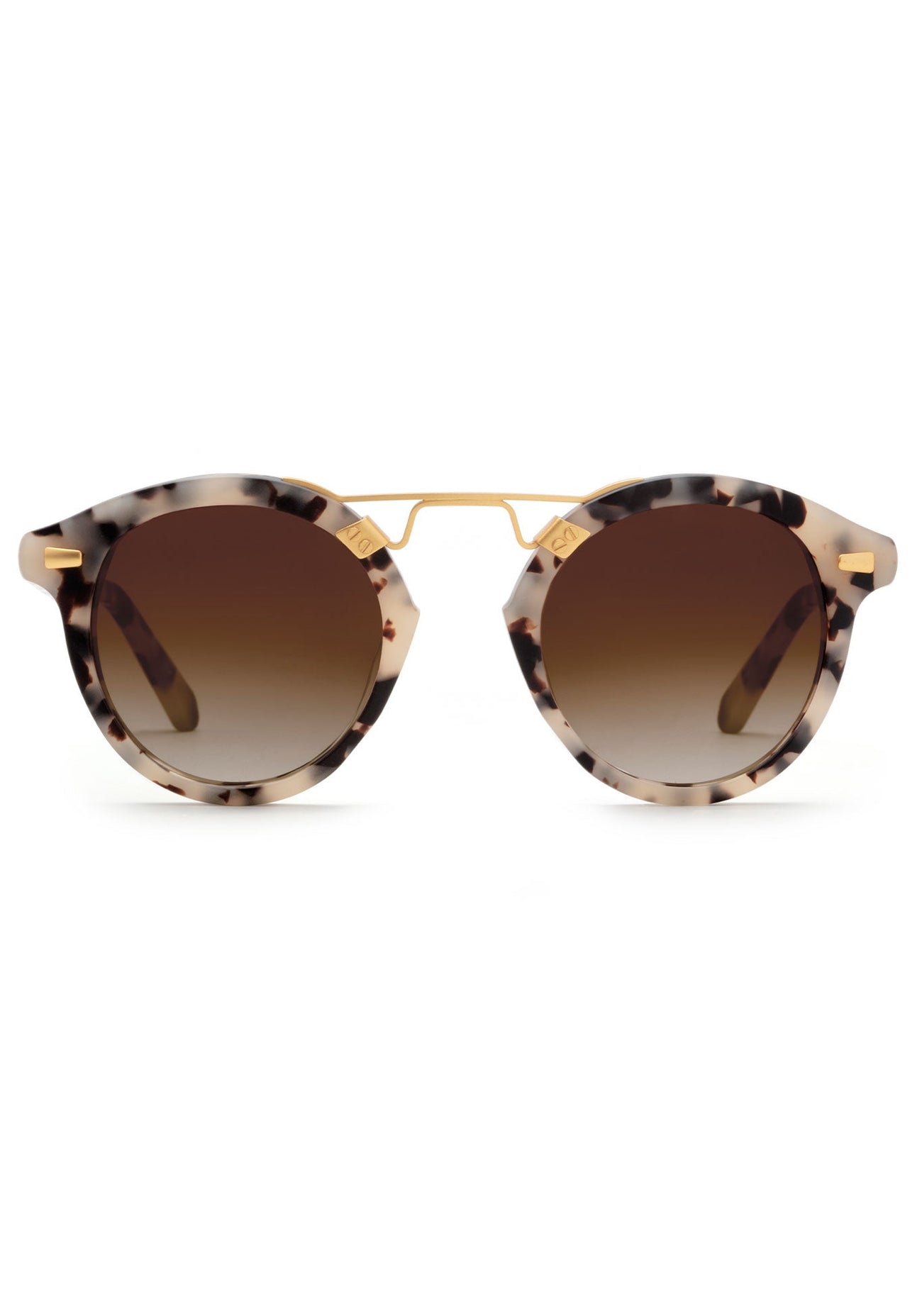 St Louis II Matte Oyster 24K Sunglasses