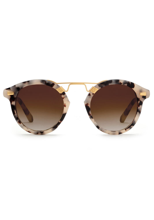 St Louis II Matte Oyster 24K Sunglasses