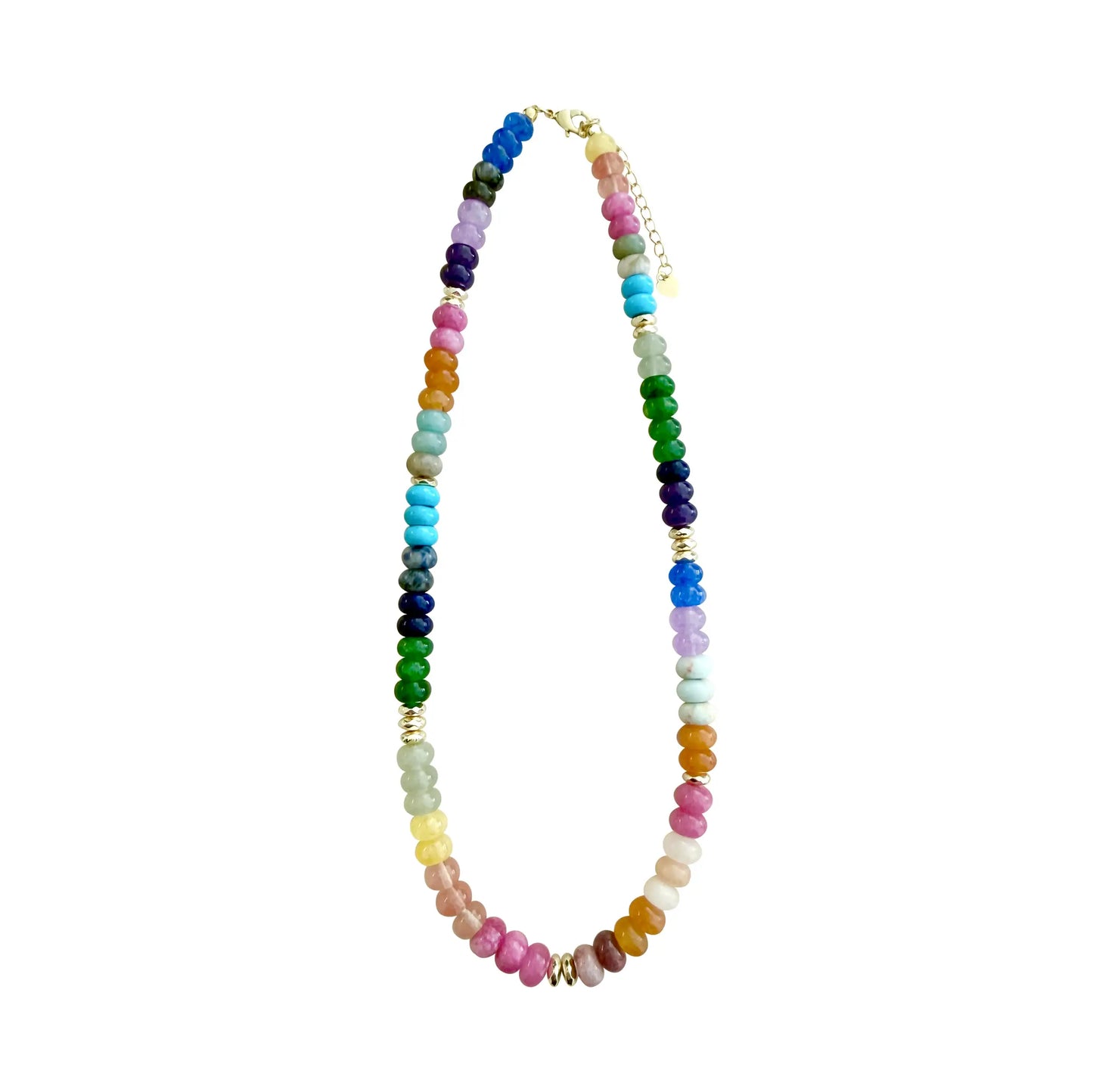 Kerry Necklace- Dark Rainbow