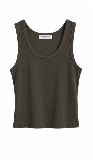 Dark Olive Blondie Tank
