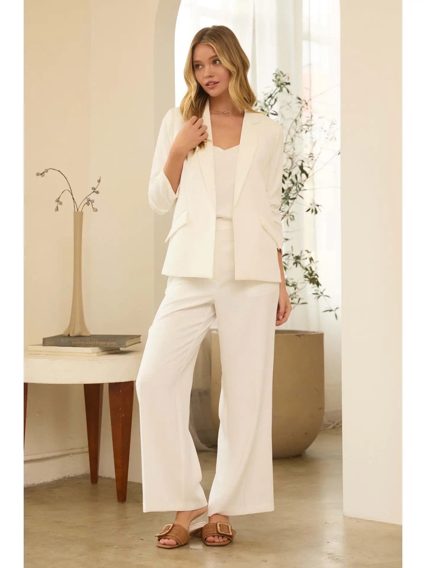 White Blazer